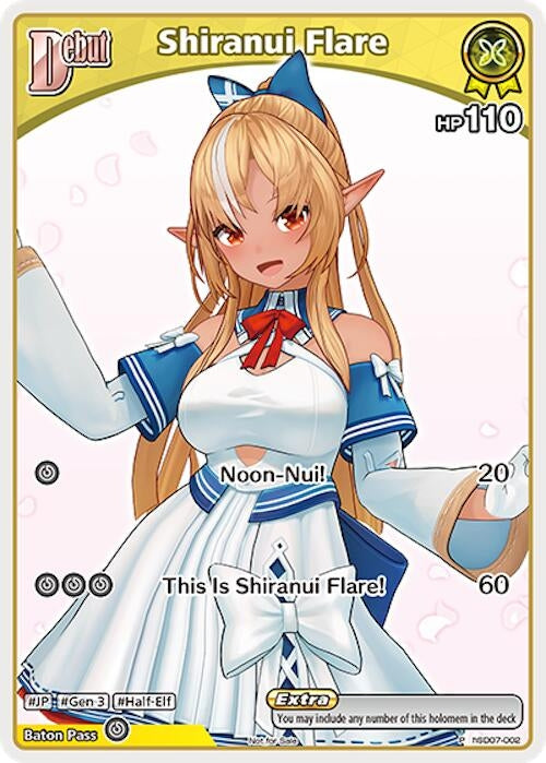 Image for Shiranui Flare (P) (hSD07-002) (hSD07-002) (hololive OFFICIAL CARD GAME Promos) (hOCGP) - Hololive