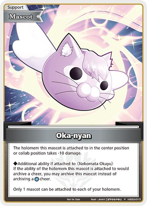 Image for Oka-nyan (P) (hSD03-013) (hololive OFFICIAL CARD GAME Promos) (hOCGP) - Hololive