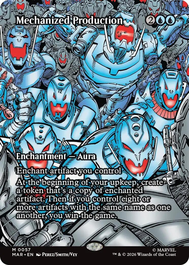 Mechanized Production (Borderless) (57) (Marvel Universe Eternal-Legal)