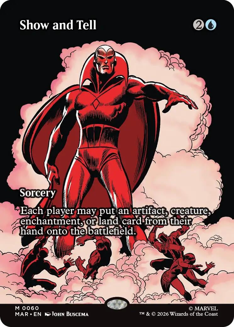 Show and Tell (Borderless) (60) (Marvel Universe Eternal-Legal)
