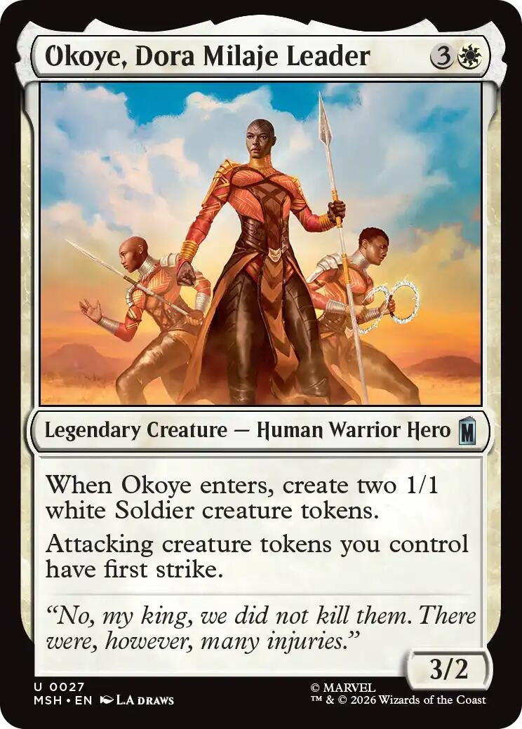 Okoye, Dora Milaje Leader (27) (Marvel Super Heroes)