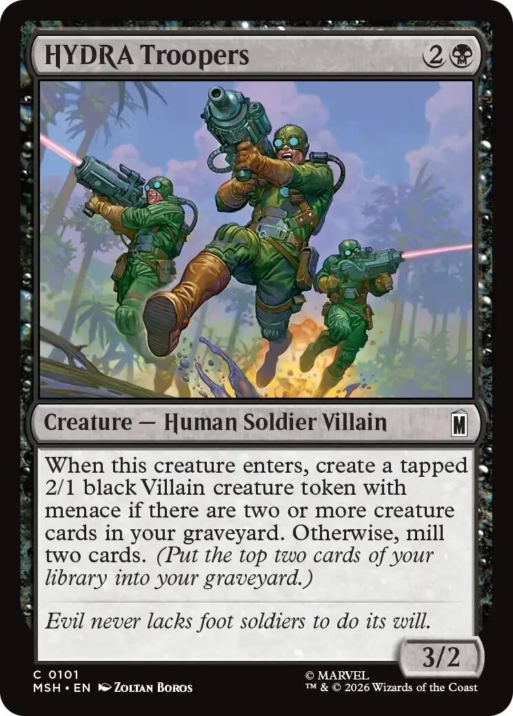 HYDRA Troopers (101) (Marvel Super Heroes)