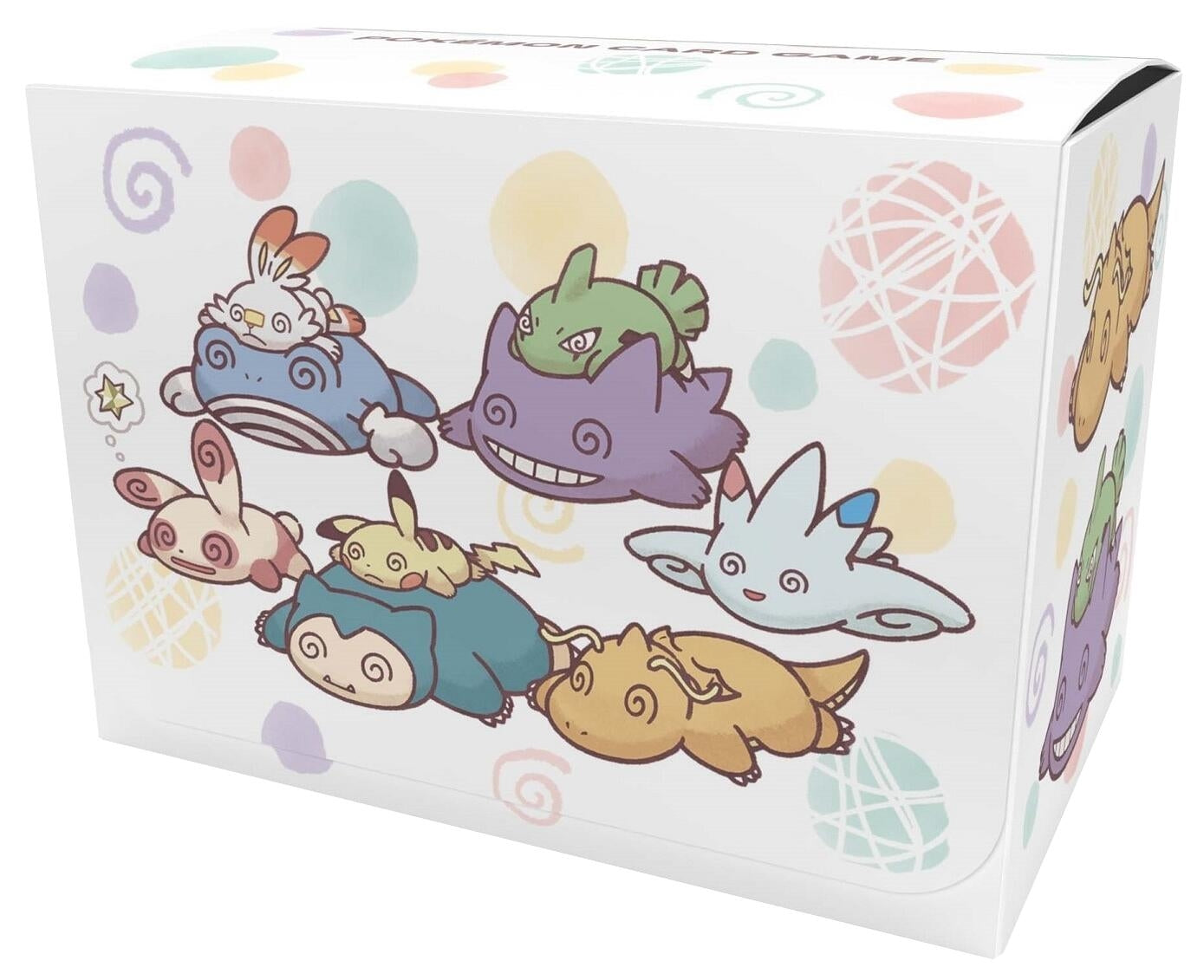 Image for Pokemon Center Japan Exclusive: Exhausted Pokemon (Blue) Double Deck Box - Deck Boxes