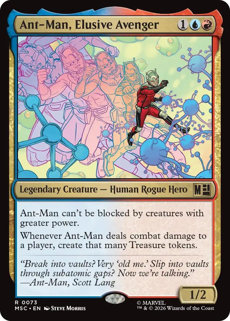 Ant-Man, Elusive Avenger (Surge Foil) (73) (Marvel Super Heroes)