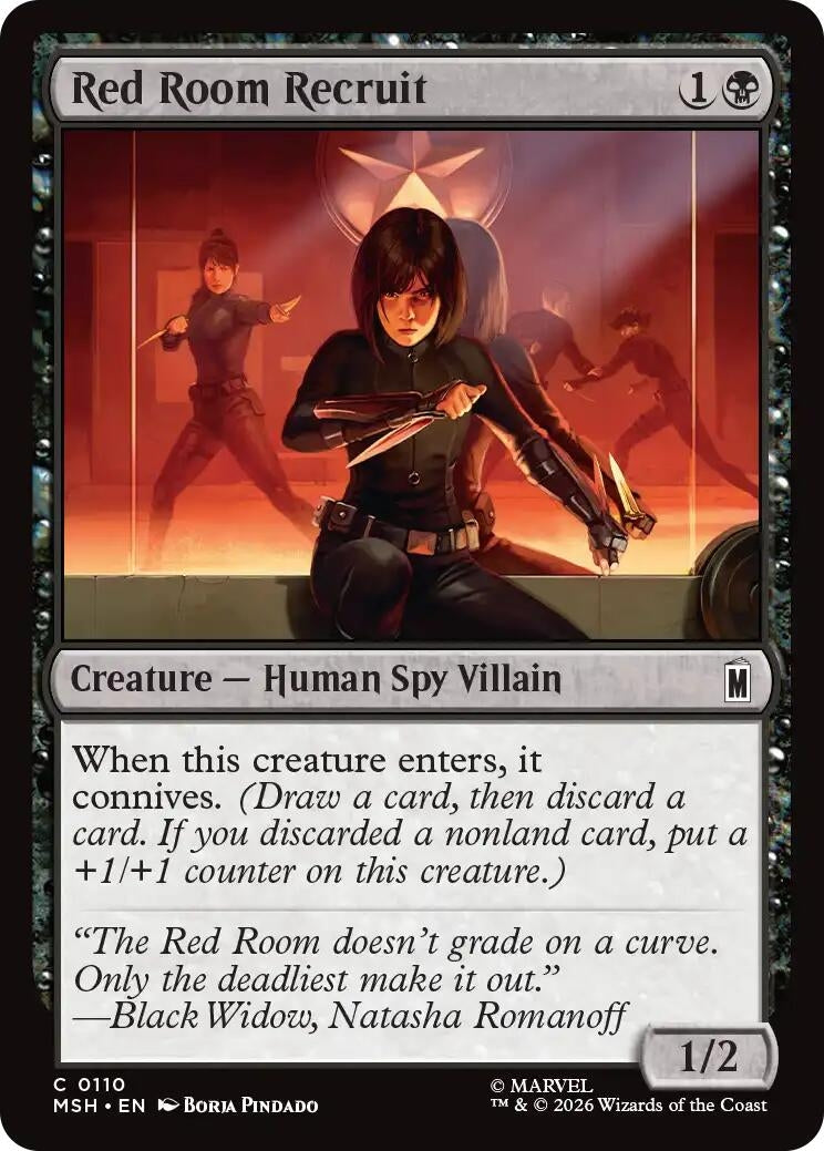 Red Room Recruit (110) (Marvel Super Heroes)
