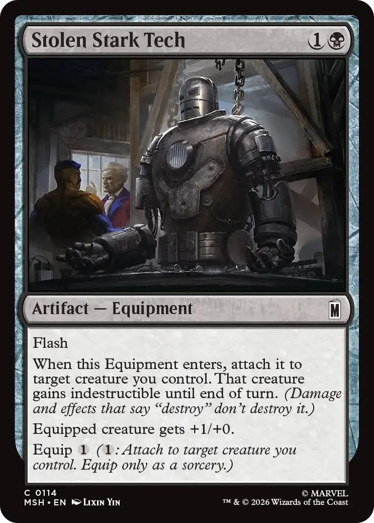 Stolen Stark Tech (114) (Marvel Super Heroes)