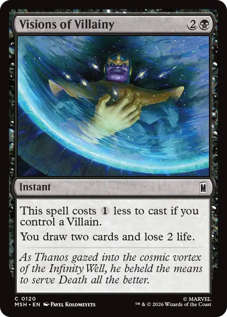Visions of Villainy (120) (Marvel Super Heroes)