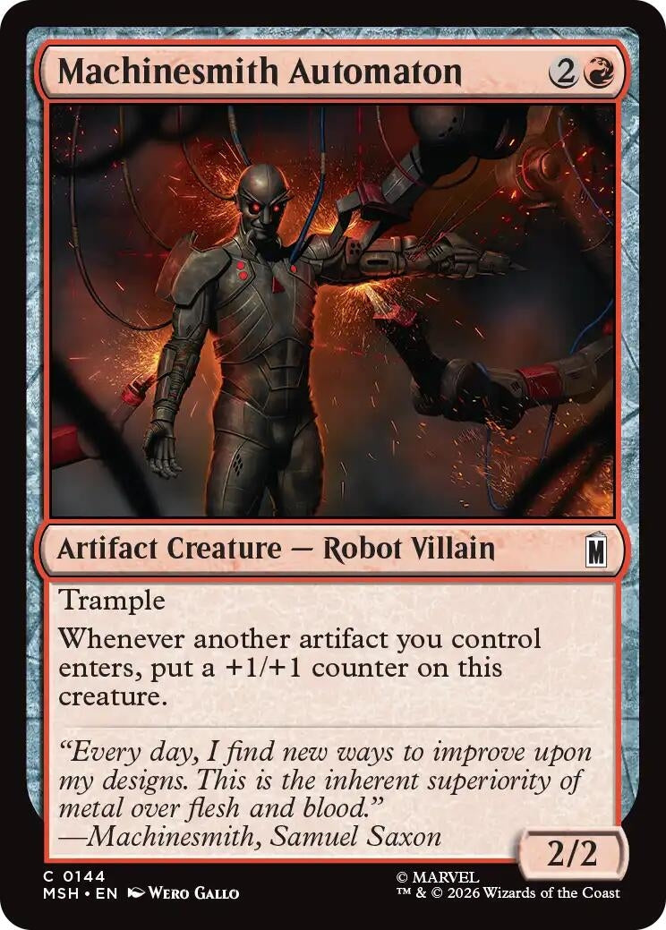 Machinesmith Automaton (144) (Marvel Super Heroes)