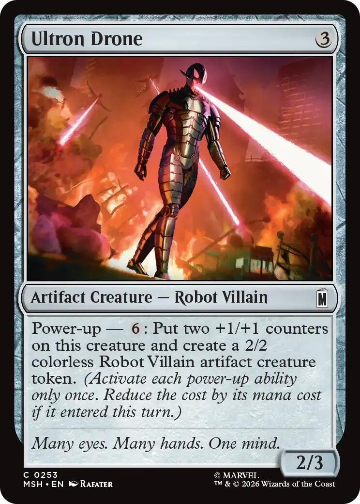 Ultron Drone (253) (Marvel Super Heroes)