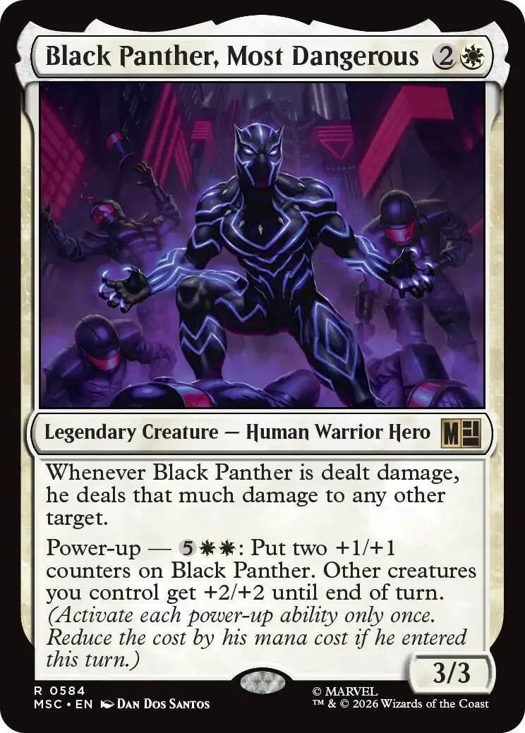 Black Panther, Most Dangerous (584) (Marvel Super Heroes)