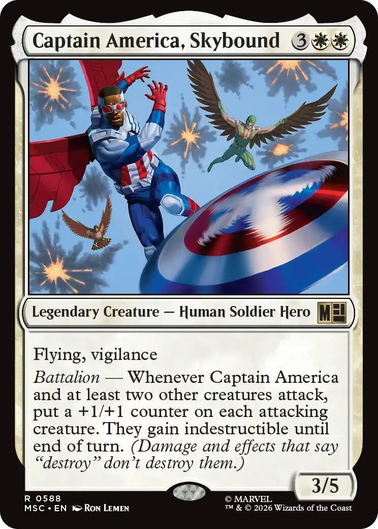 Captain America, Skybound (588) (Marvel Super Heroes)