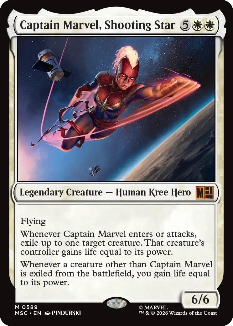 Captain Marvel, Shooting Star (589) (Marvel Super Heroes)