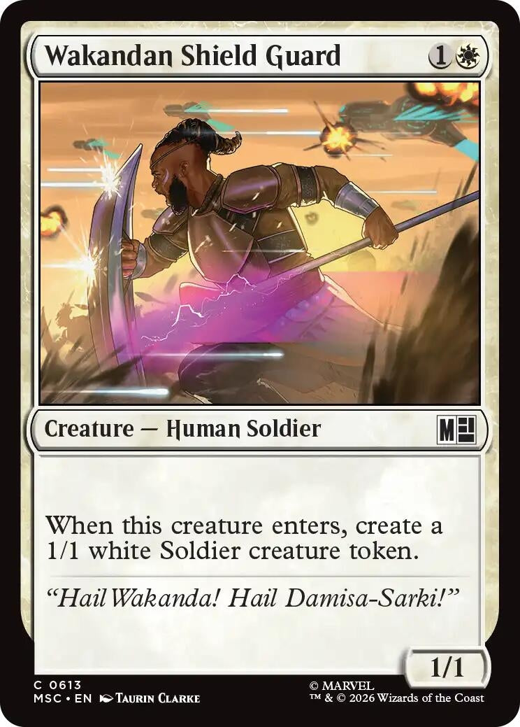 Wakandan Shield Guard (613) (Marvel Super Heroes)