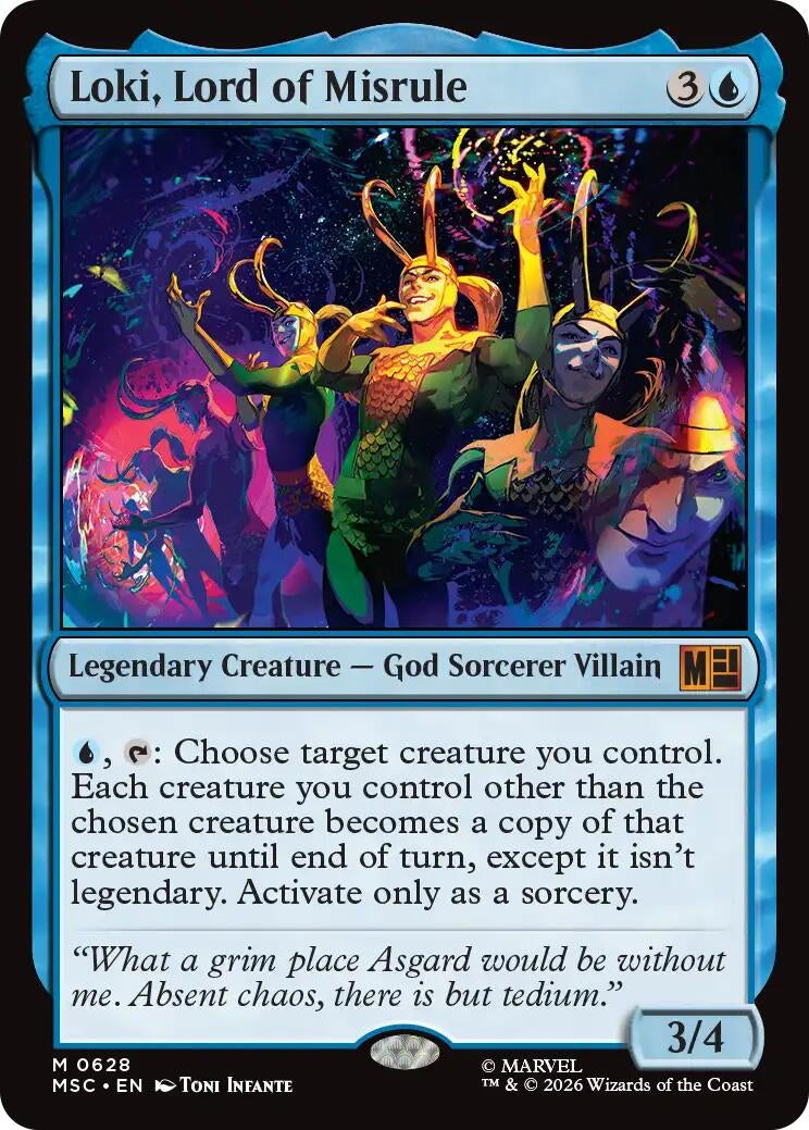 Loki, Lord of Misrule (628) (Marvel Super Heroes)