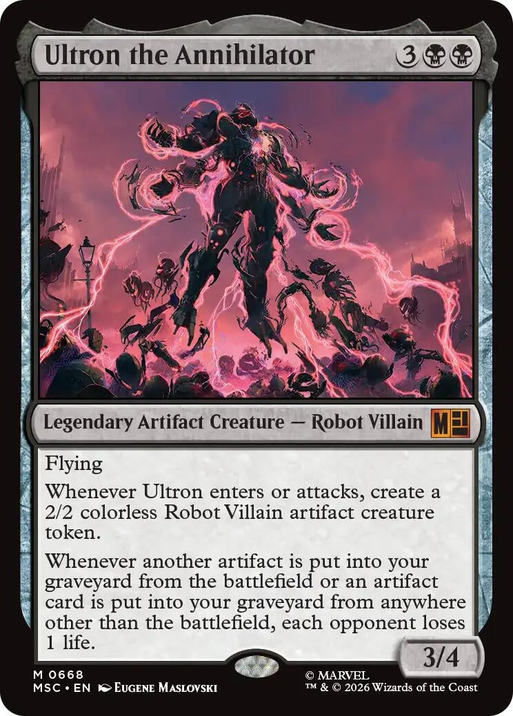 Ultron the Annihilator (668) (Marvel Super Heroes)