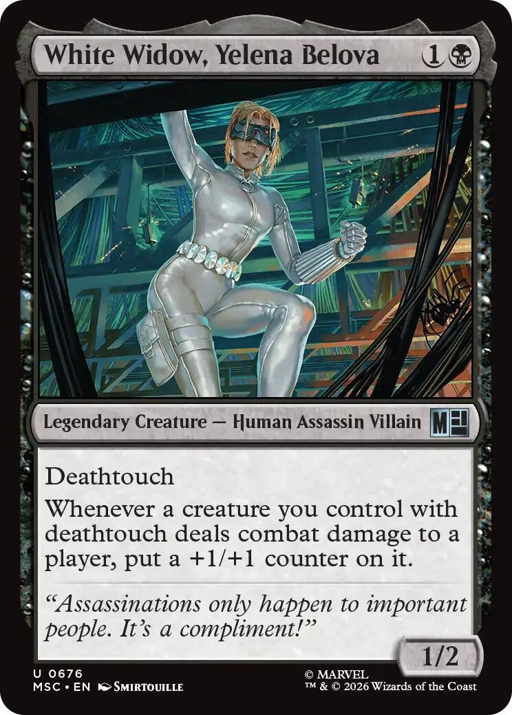 White Widow, Yelena Belova (676) (Marvel Super Heroes)
