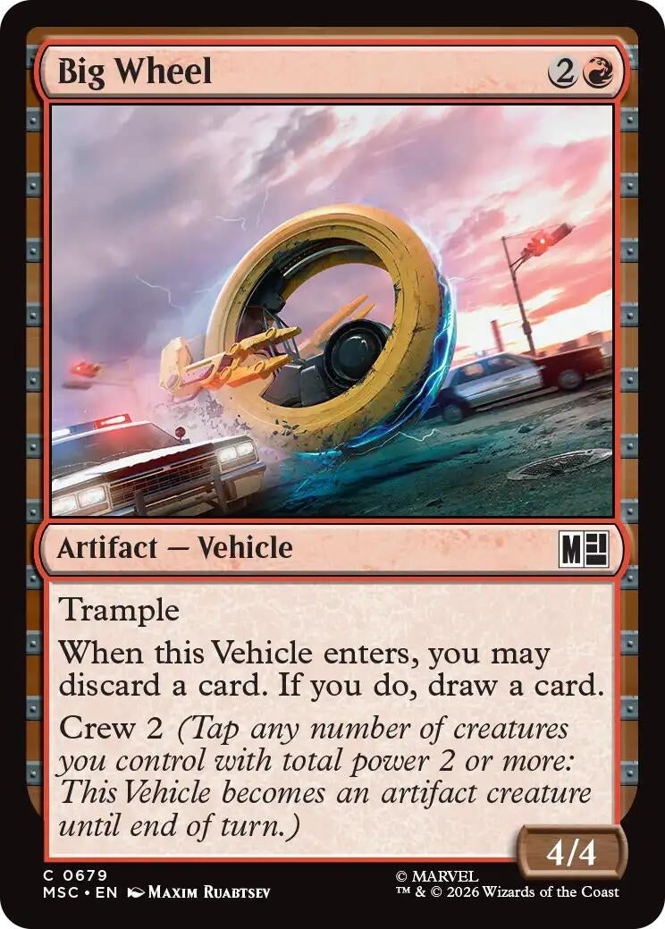 Big Wheel (679) (Marvel Super Heroes)