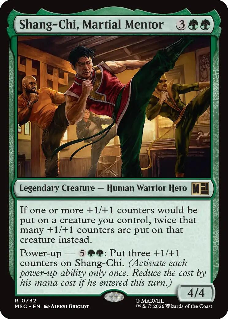 Shang-Chi, Martial Mentor (732) (Marvel Super Heroes)