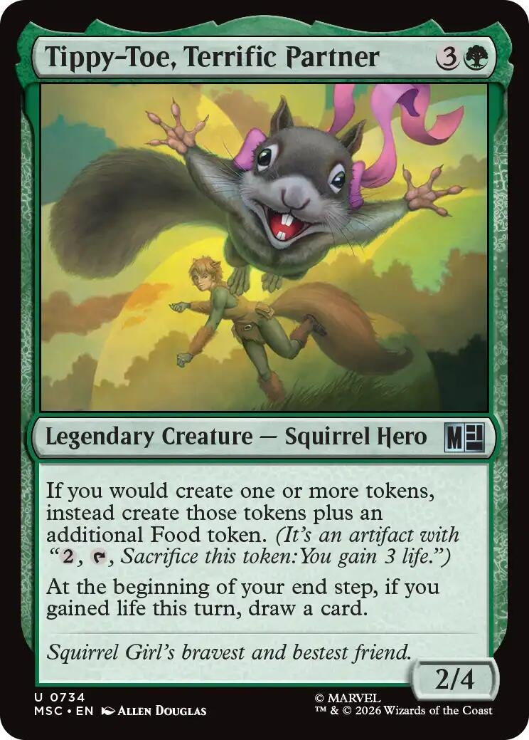 Tippy-Toe, Terrific Partner (734) (Marvel Super Heroes)