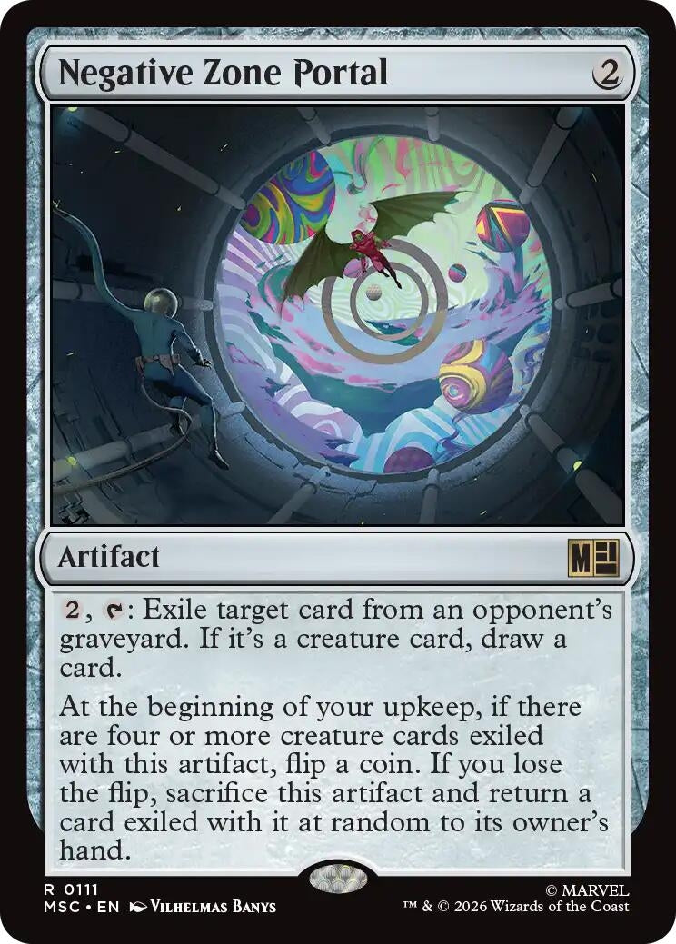 Negative Zone Portal (Surge Foil) (111) (Marvel Super Heroes)