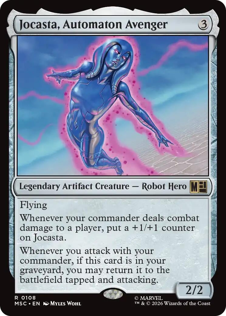 Jocasta, Automaton Avenger (Surge Foil) (108) (Marvel Super Heroes)