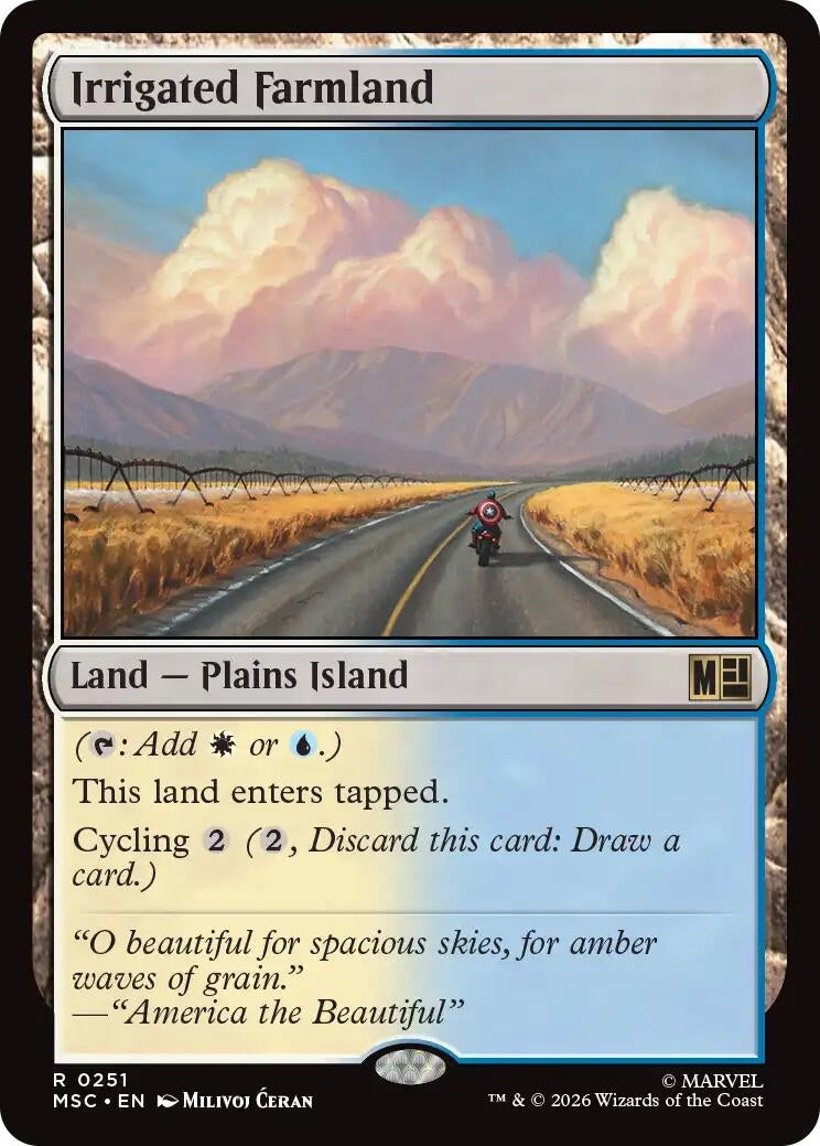 Irrigated Farmland (Surge Foil) (251) (Marvel Super Heroes)