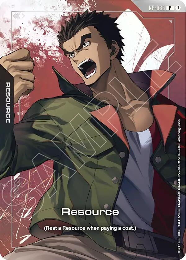 Image for Resource (RP-036) (Premium Accessory Set - Mobile Suit Gundam: Iron-Blooded Orphans) (RP-036) (Promotional Resource Tokens) (RP) - Gundam Card Game