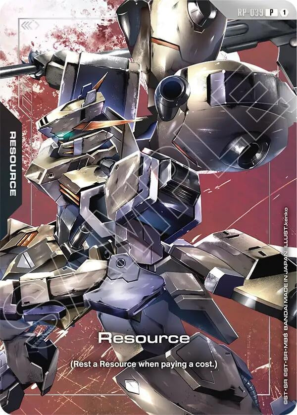 Image for Resource (RP-039) (Premium Accessory Set - Mobile Suit Gundam: Iron-Blooded Orphans) (RP-039) (Promotional Resource Tokens) (RP) - Gundam Card Game