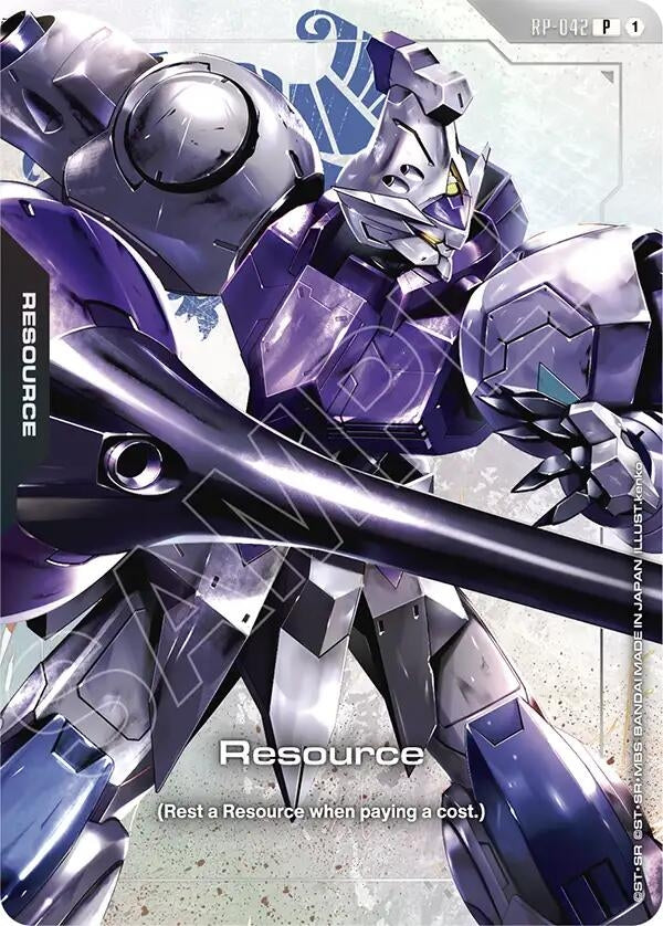 Image for Resource (RP-042) (Premium Accessory Set - Mobile Suit Gundam: Iron-Blooded Orphans) (RP-042) (Promotional Resource Tokens) (RP) - Gundam Card Game