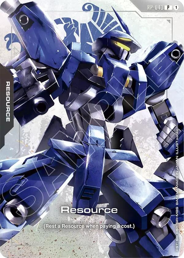 Image for Resource (RP-043) (Premium Accessory Set - Mobile Suit Gundam: Iron-Blooded Orphans) (RP-043) (Promotional Resource Tokens) (RP) - Gundam Card Game