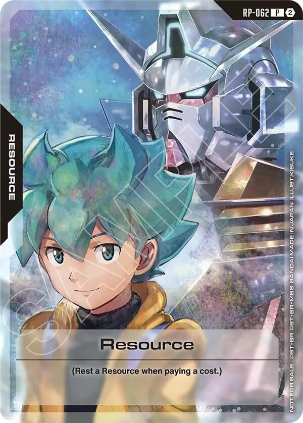 Image for Resource (RP-062) (1st Anniversary Resource Pack) (RP-062) (Promotional Resource Tokens) (RP) - Gundam Card Game