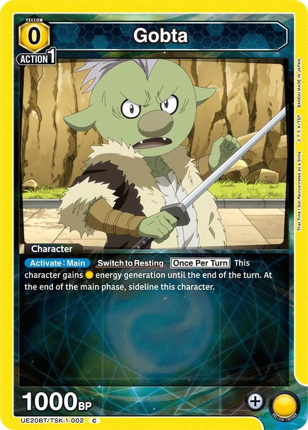 Image for Gobta (002) (UE20BT/TSK-1-002) (UE20BT: That Time I Got Reincarnated as a Slime) (UE20BT) - Union Arena