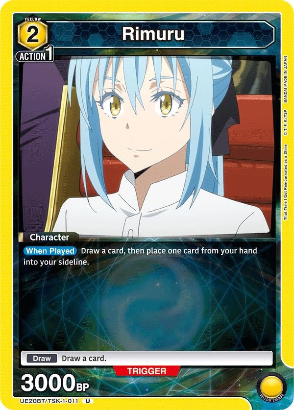 Image for Rimuru (011) (UE20BT/TSK-1-011) (UE20BT: That Time I Got Reincarnated as a Slime) (UE20BT) - Union Arena