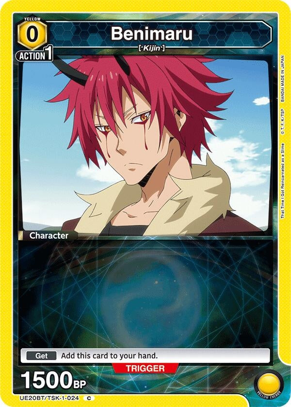 Image for Benimaru (024) (UE20BT/TSK-1-024) (UE20BT: That Time I Got Reincarnated as a Slime) (UE20BT) - Union Arena