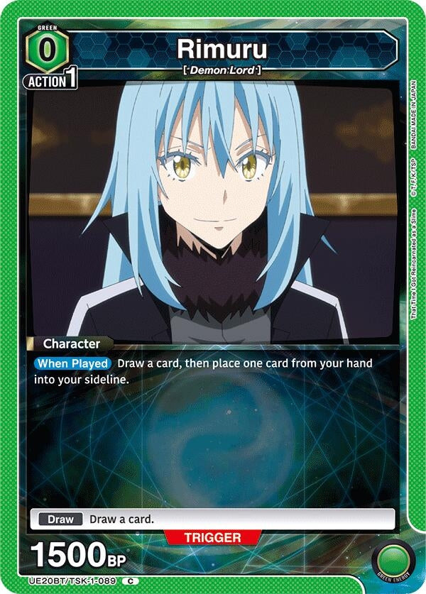 Image for Rimuru (089) (UE20BT/TSK-1-089) (UE20BT: That Time I Got Reincarnated as a Slime) (UE20BT) - Union Arena