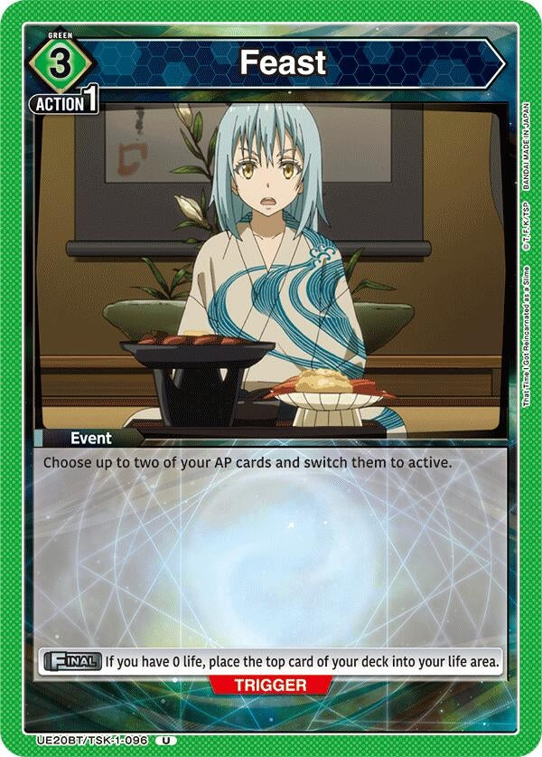 Image for Feast (096) (UE20BT/TSK-1-096) (UE20BT: That Time I Got Reincarnated as a Slime) (UE20BT) - Union Arena