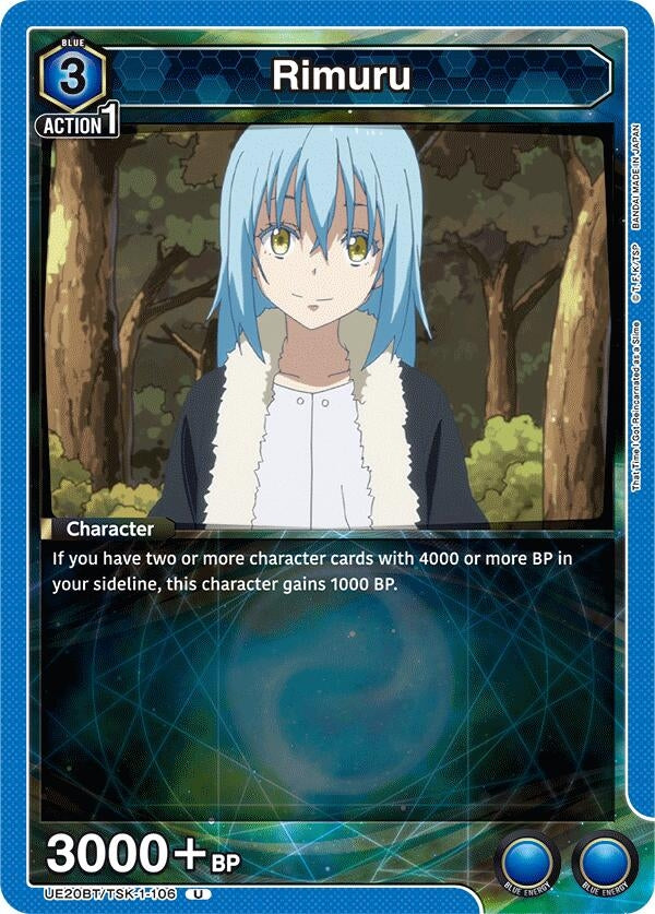 Image for Rimuru (106) (UE20BT/TSK-1-106) (UE20BT: That Time I Got Reincarnated as a Slime) (UE20BT) - Union Arena