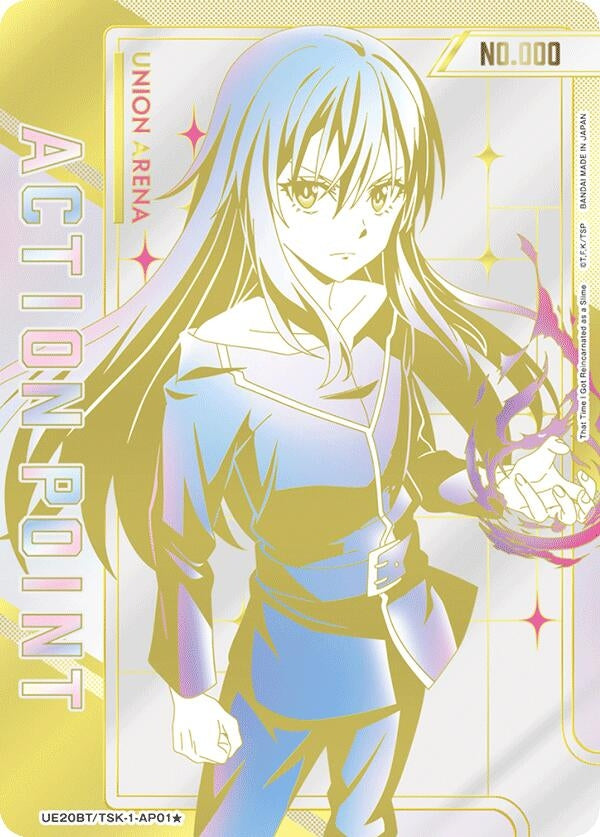 Image for Action Point Card (AP01*) (Serial Numbered) (UE20BT/TSK-1-AP01) (UE20BT: That Time I Got Reincarnated as a Slime) (UE20BT) - Union Arena