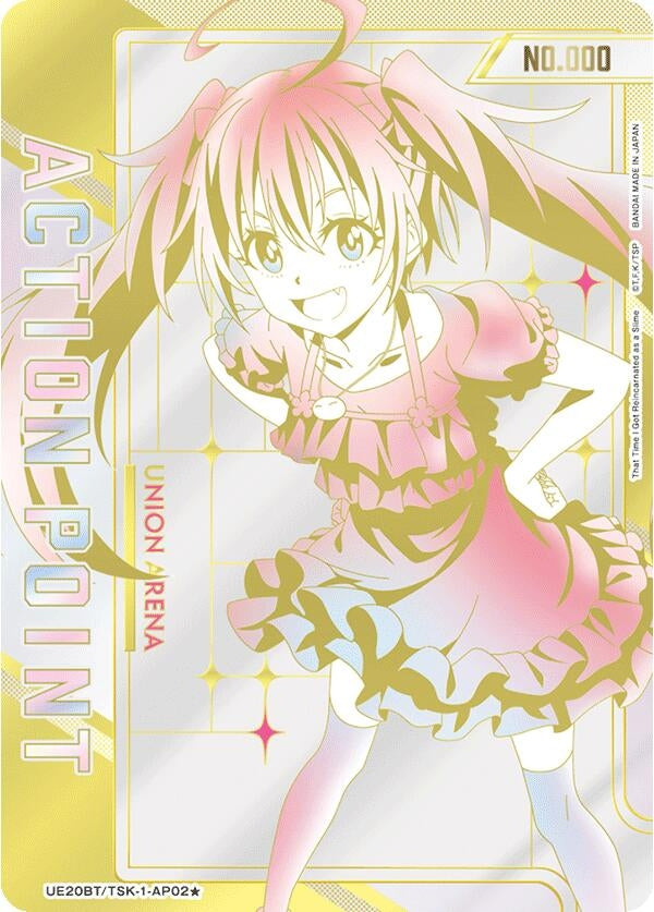 Image for Action Point Card (AP02*) (Serial Numbered) (UE20BT/TSK-1-AP02) (UE20BT: That Time I Got Reincarnated as a Slime) (UE20BT) - Union Arena