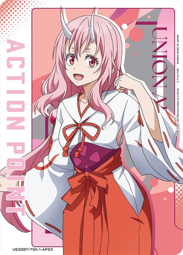 Image for Action Point Card (AP03) (UE20BT/TSK-1-AP03) (UE20BT: That Time I Got Reincarnated as a Slime) (UE20BT) - Union Arena