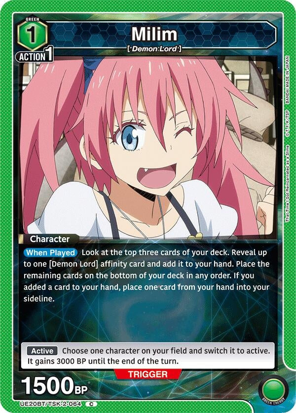 Image for Milim (064) (UE20BT/TSK-2-064) (UE20BT: That Time I Got Reincarnated as a Slime) (UE20BT) - Union Arena