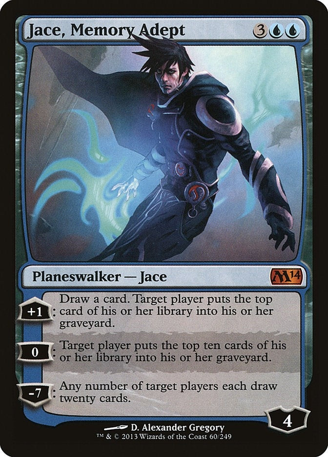 Jace, Memory Adept (60) (Magic 2014 (M14))