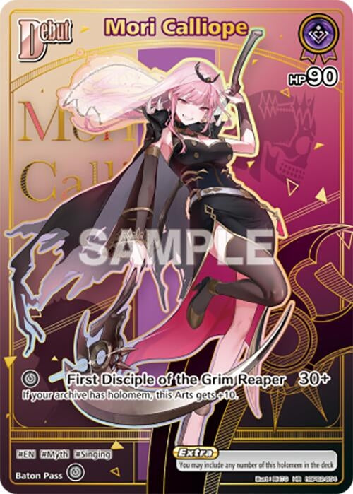 Image for Mori Calliope (HR) (hBP02-054) (Ayakashi Vermilion) (HBP06E) - Hololive
