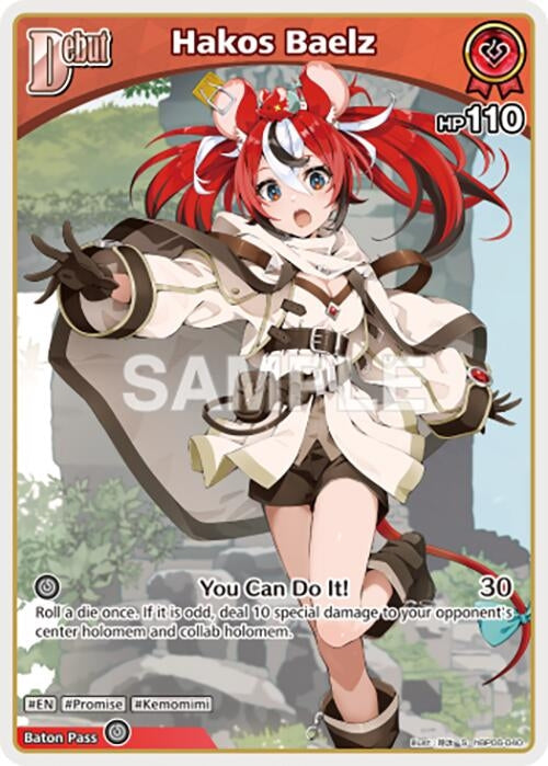 Image for Hakos Baelz (S) (hBP06-040) (hBP06-040) (Ayakashi Vermilion) (HBP06E) - Hololive