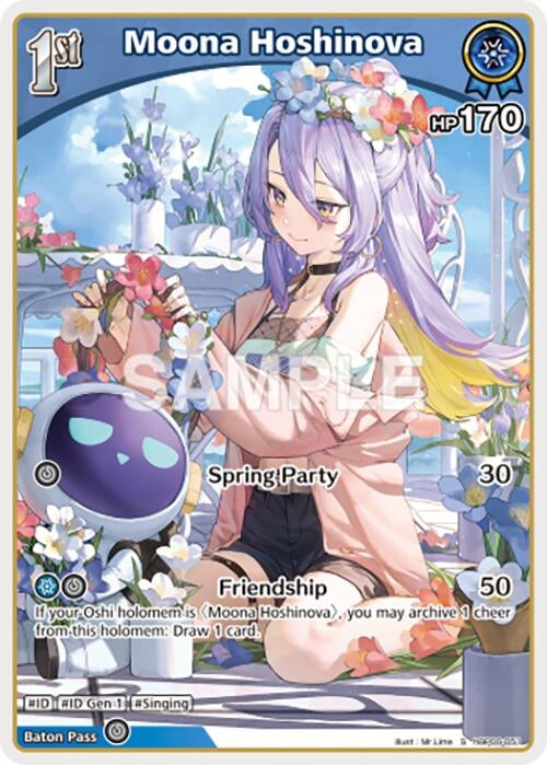 Image for Moona Hoshinova (S) (hBP06-051) (hBP06-051) (Ayakashi Vermilion) (HBP06E) - Hololive