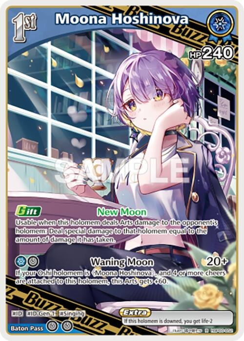 Image for Moona Hoshinova (R) (hBP06-052) (Ayakashi Vermilion) (HBP06E) - Hololive