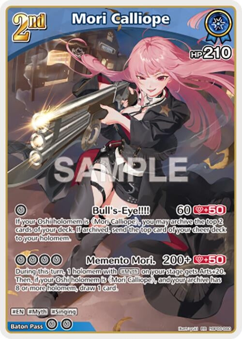 Image for Mori Calliope (RR) (hBP06-060) (Ayakashi Vermilion) (HBP06E) - Hololive