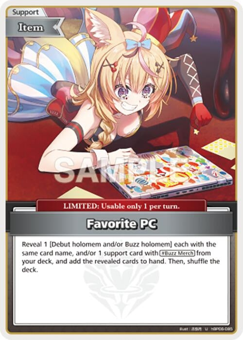 Image for Favorite PC (U) (hBP06-085) (Ayakashi Vermilion) (HBP06E) - Hololive