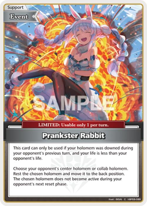 Image for Prankster Rabbit (C) (hBP06-088) (Ayakashi Vermilion) (HBP06E) - Hololive