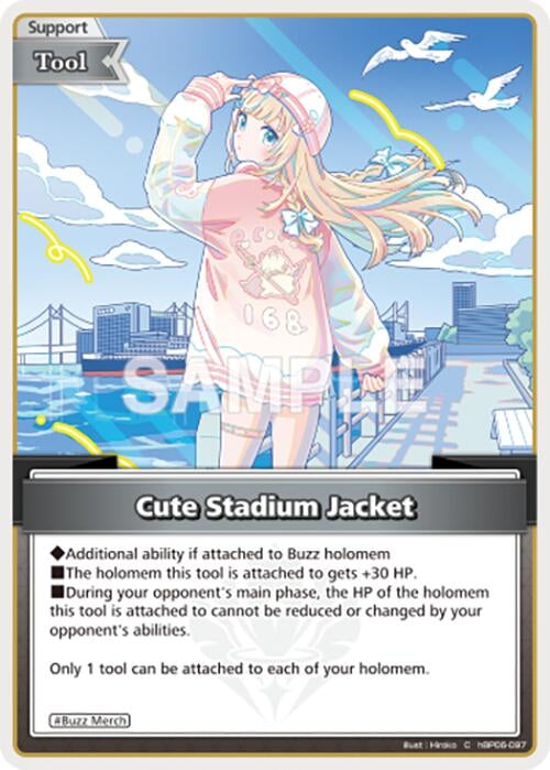 Image for Cute Stadium Jacket (C) (hBP06-097) (Ayakashi Vermilion) (HBP06E) - Hololive